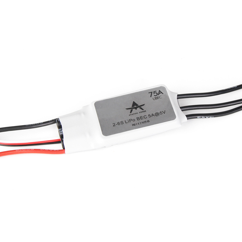  AT75A 2-6S Fixed Wing ESC For Outdoor Airplanes