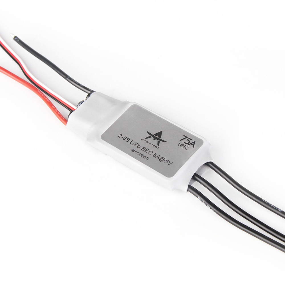  AT75A 2-6S Fixed Wing ESC For Outdoor Airplanes