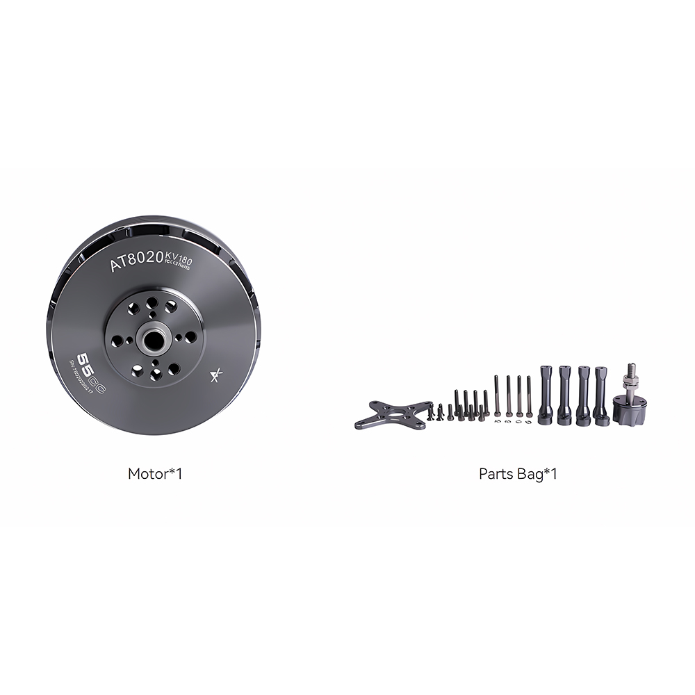 AT8020 55CC Airplane Fixed Wing Long Shaft Brushless Motor