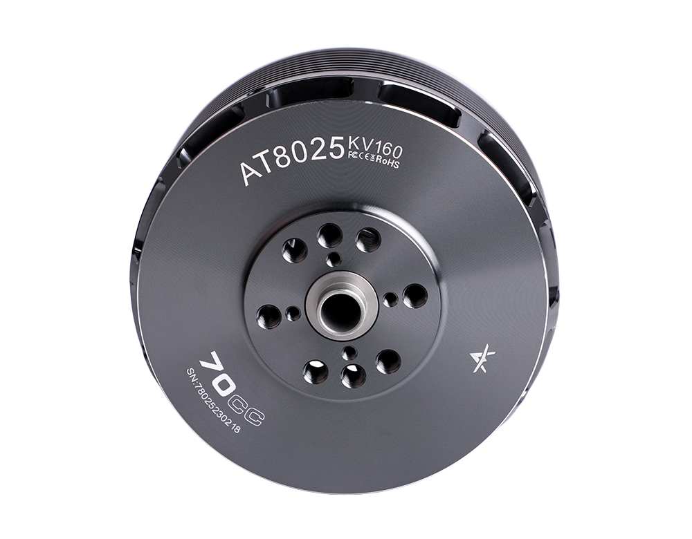 AT8025 70CC Airplane Fixed Wing Long Shaft Brushless Motor -160KV/190KV