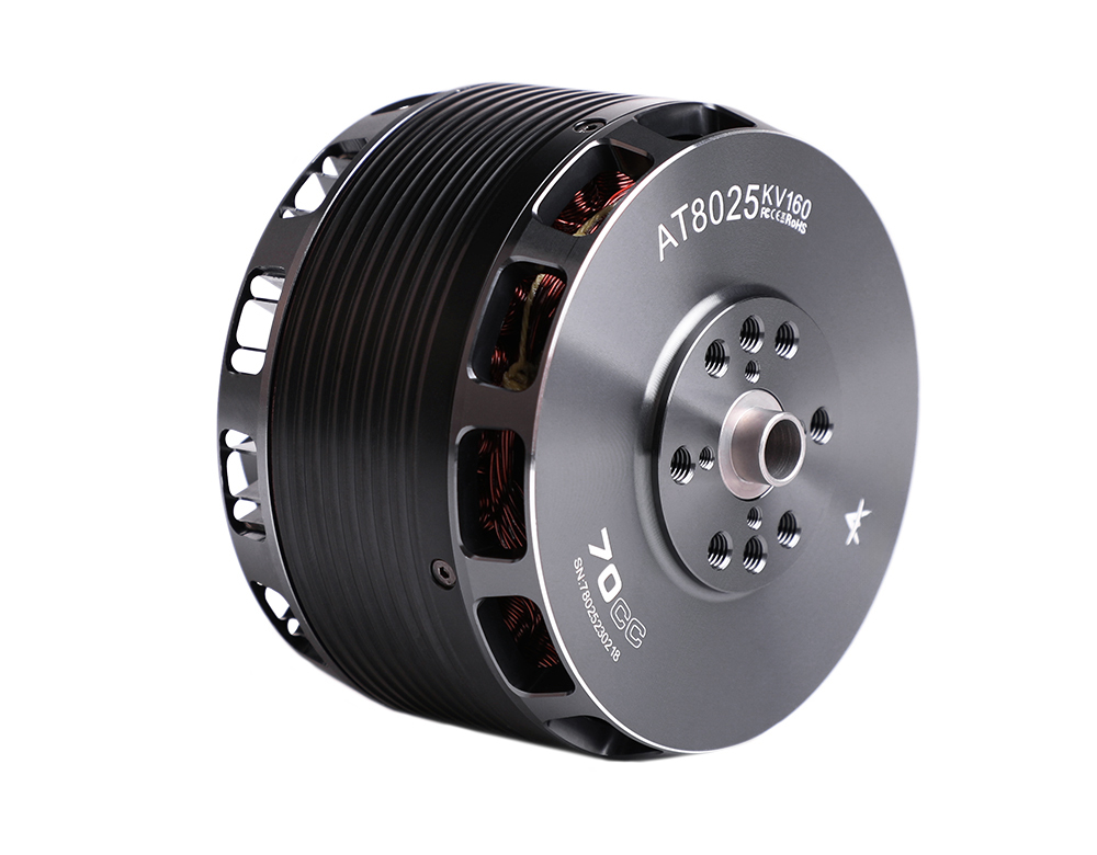 AT8025 70CC Airplane Fixed Wing Long Shaft Brushless Motor -160KV/190KV
