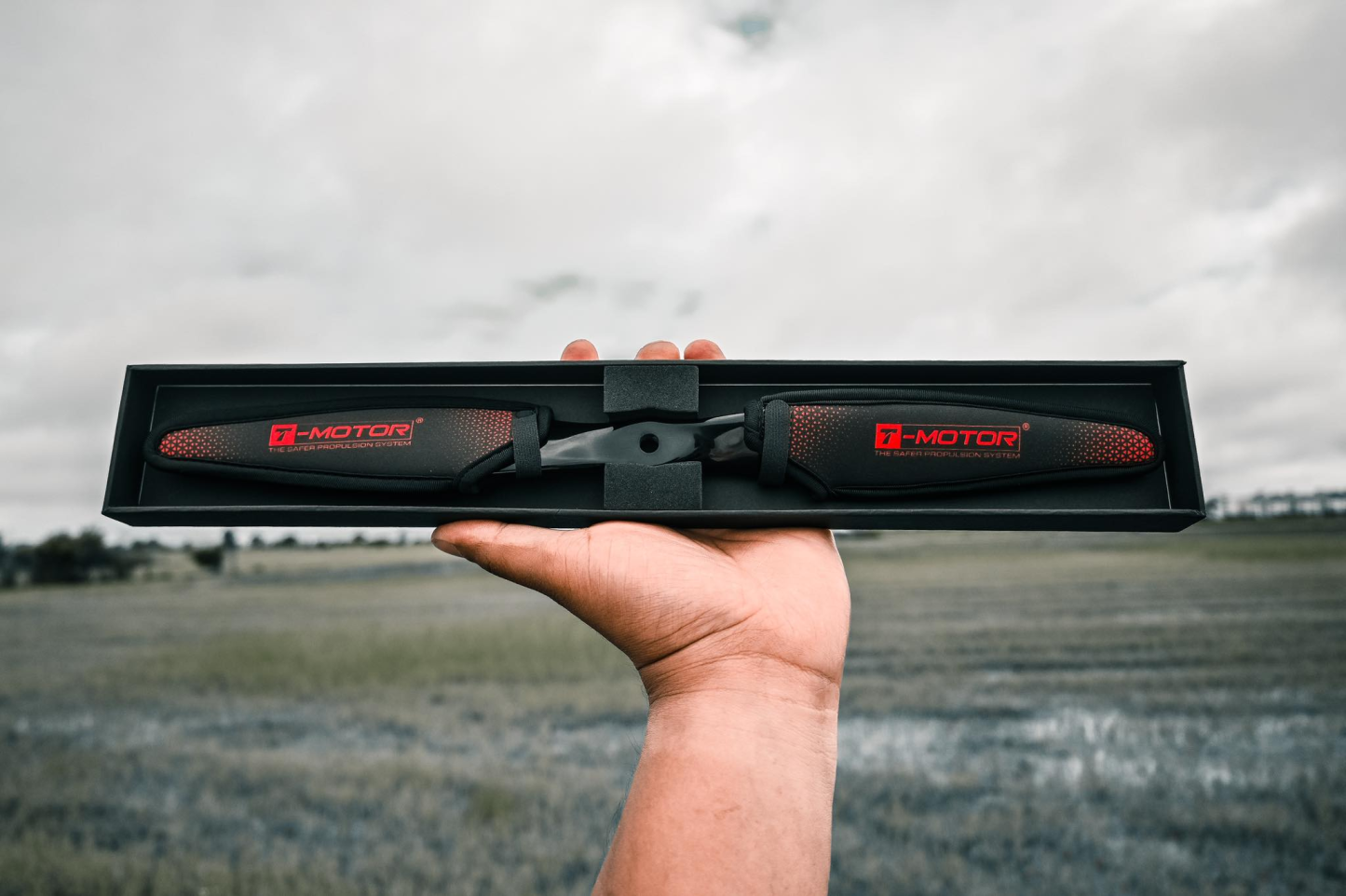 TMOTOR FS18*8 Black Carbon Propeller for Outdoor Fixed Wing Aircraft