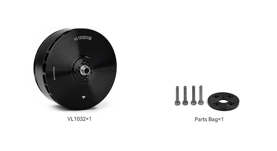 VL1032 Big Drone Motor with 32kg Max Thrust