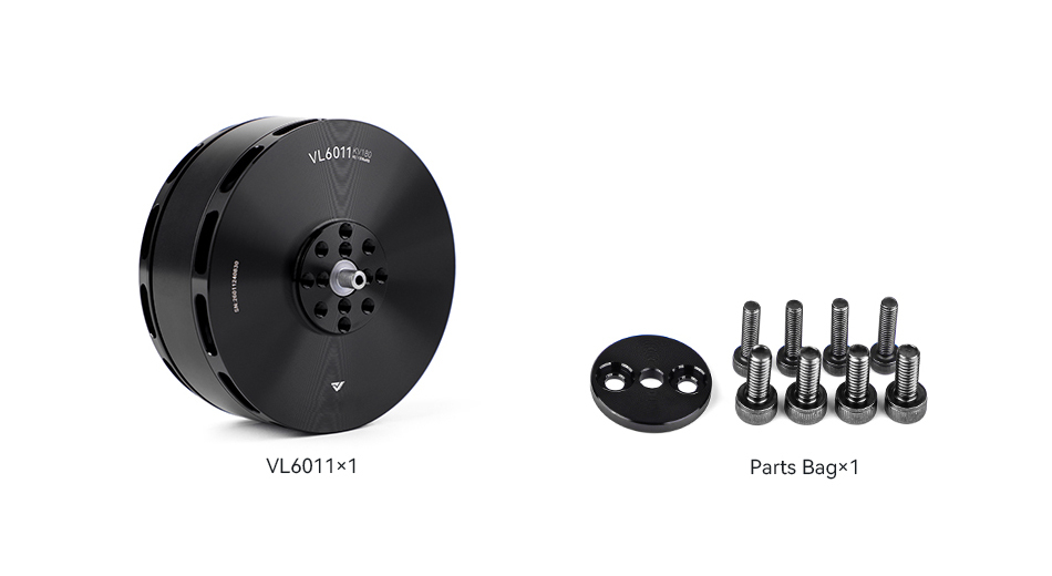 VL6011 High-Efficiency VTOL Drone Motor with 10.1kg Max Thrust