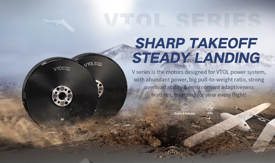 big pull-to-weight ratio,strong overload ability & environment adaptiveveness features