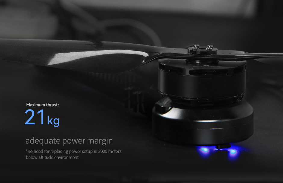 maximum thrust 21kg