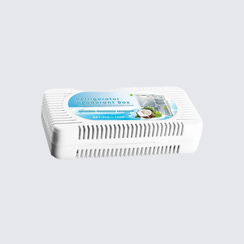 Household refrigerator deodorizing cleaning odor removal box