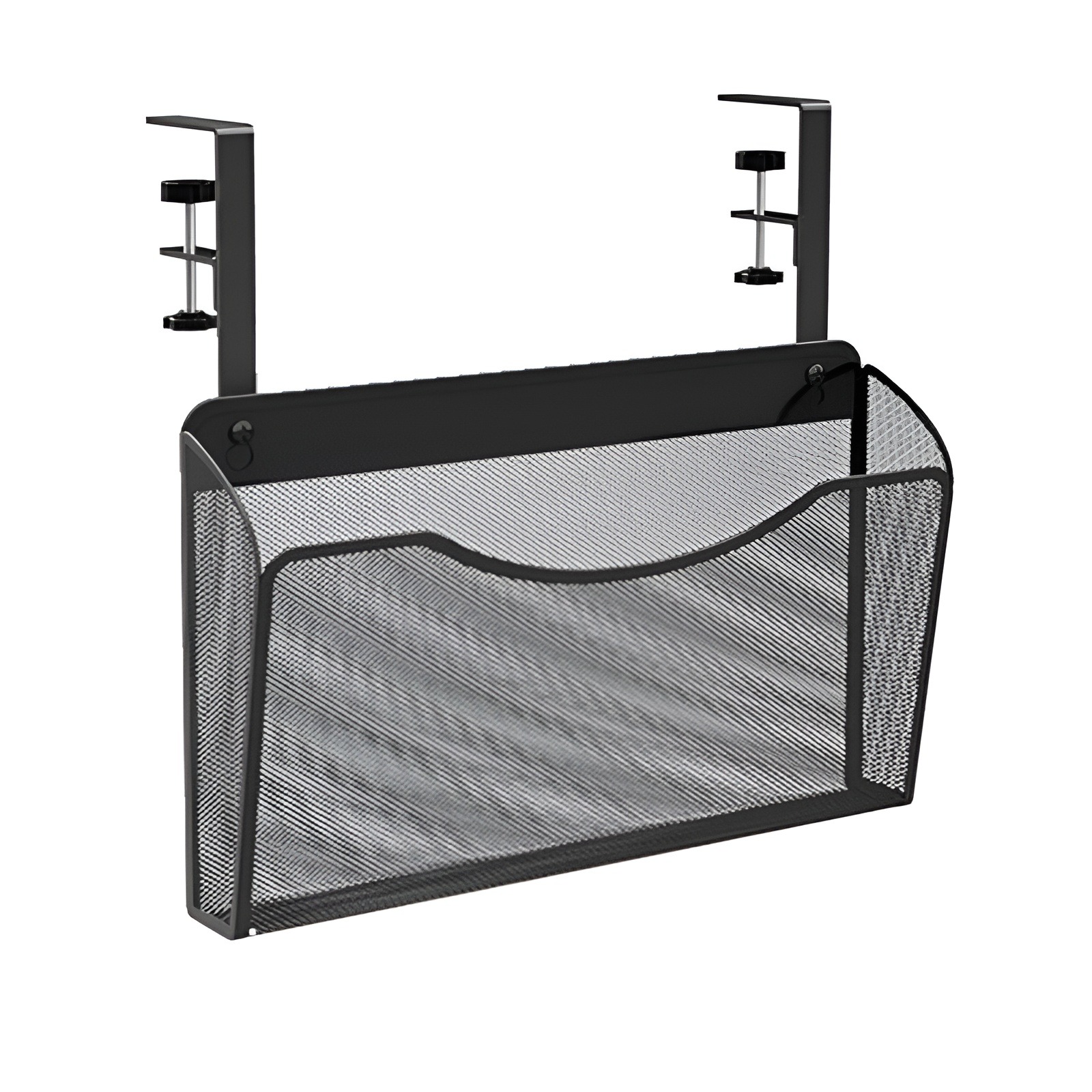 Free installation under the table storage hanging basket magazine book