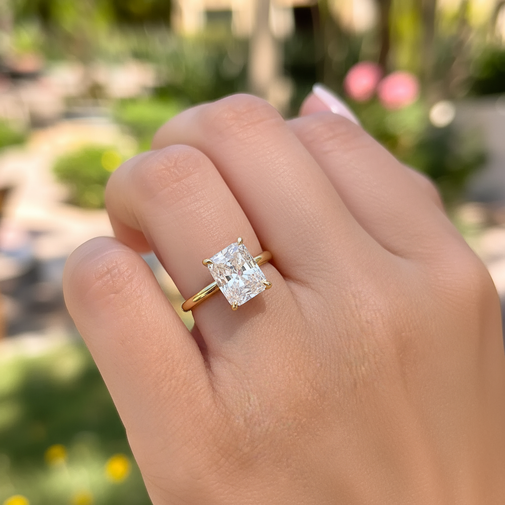 Affordable Gold Engagement Ring