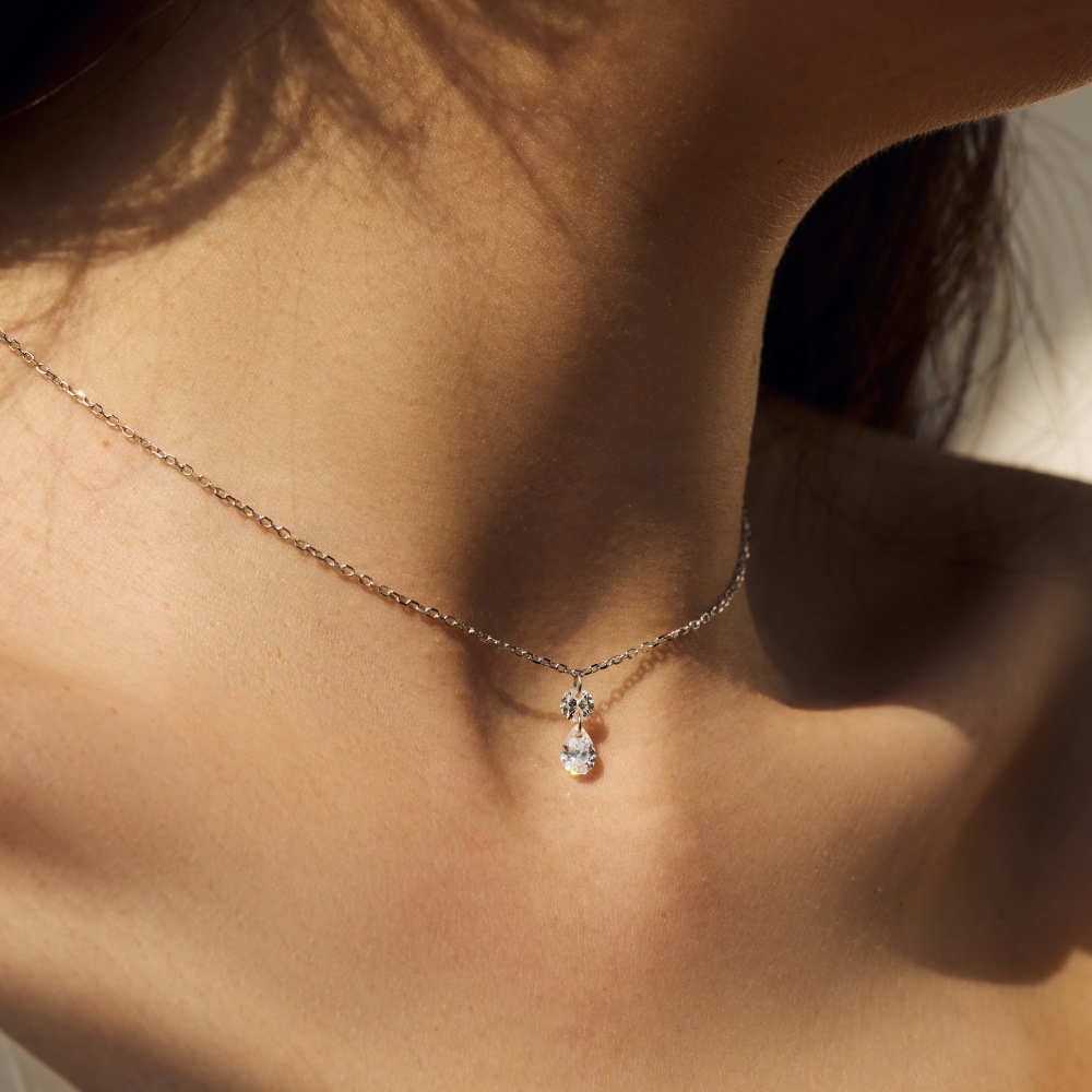 Aria Necklace - Silver