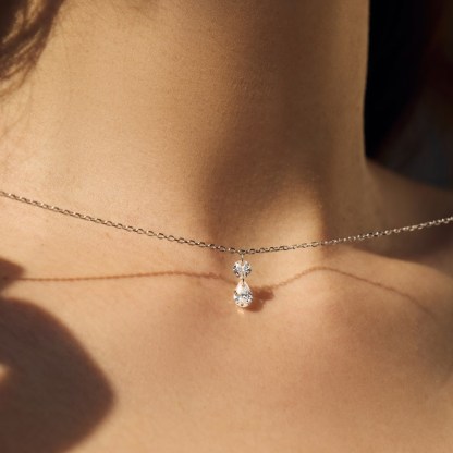 Aria Necklace - Silver