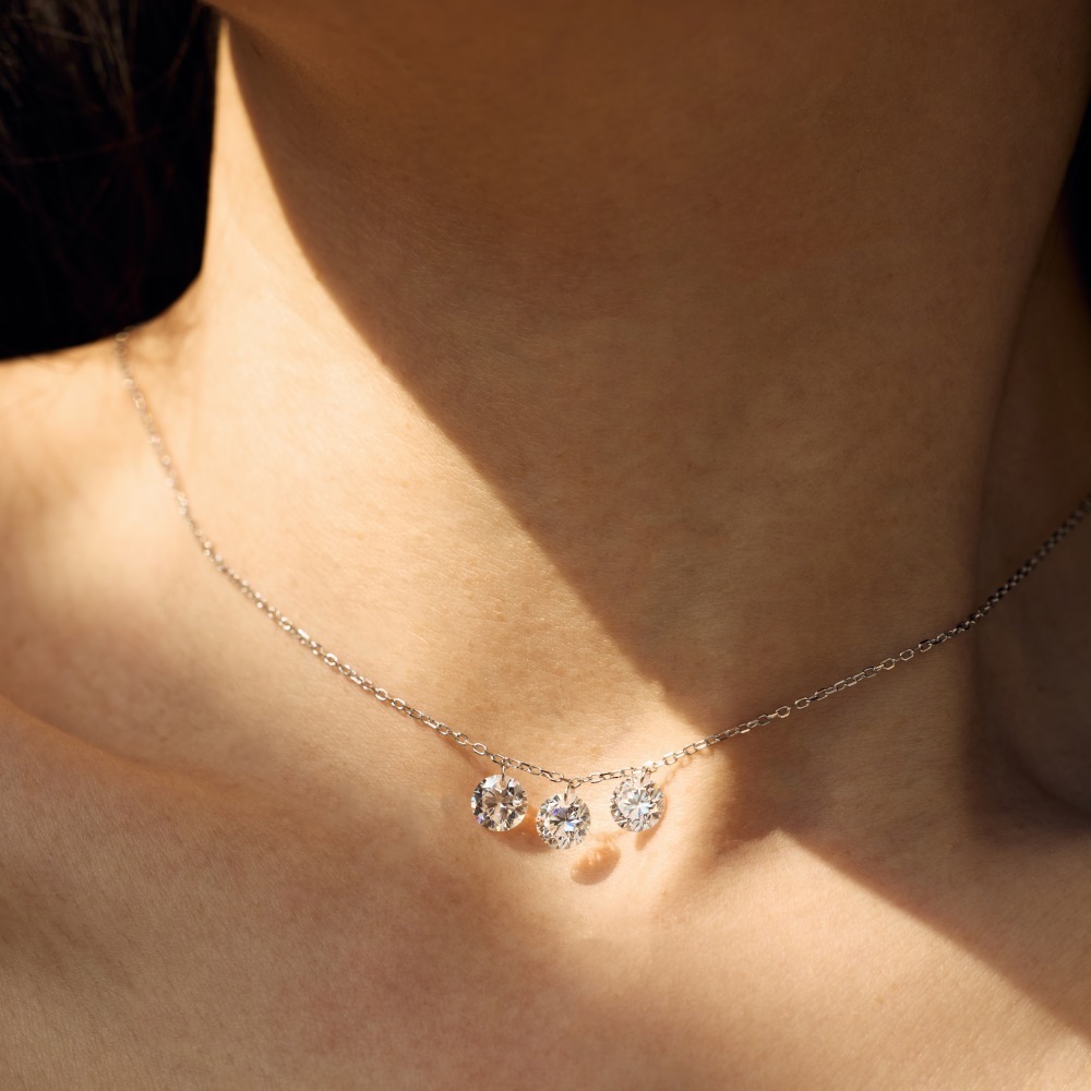Aurelia Necklace - Silver