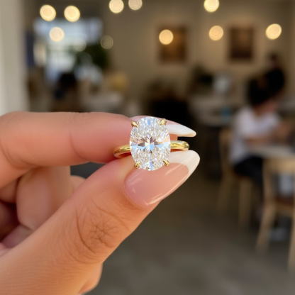 Beautiful Gold Engagement Ring