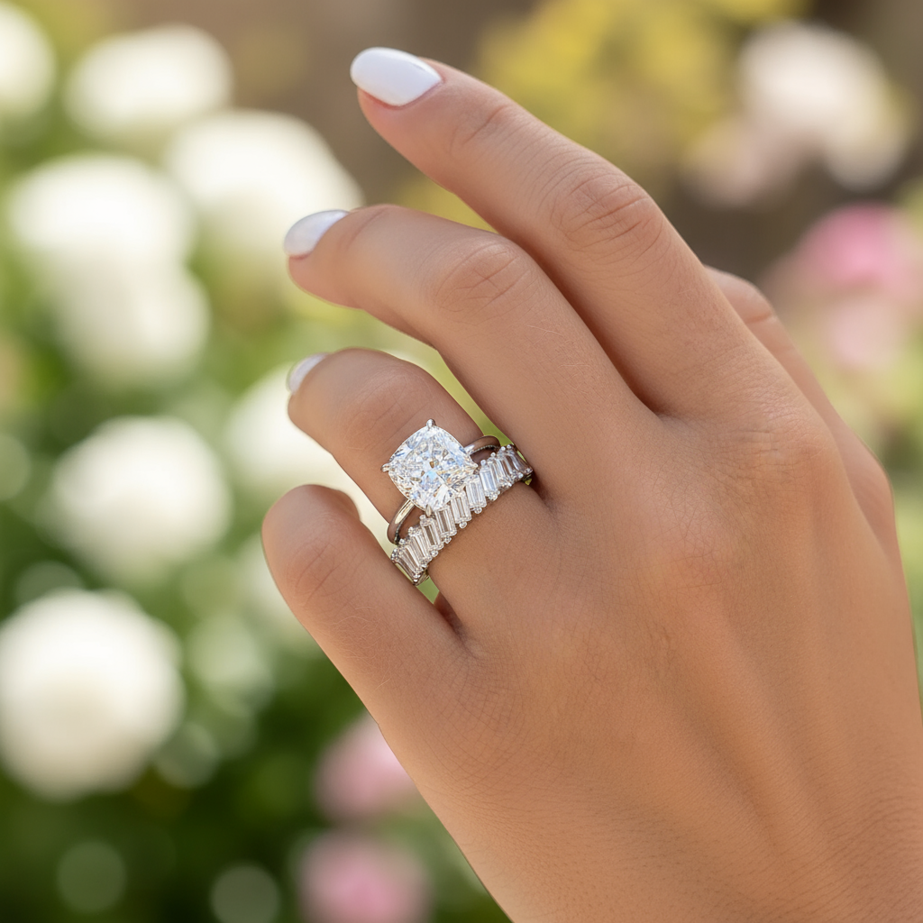 Cushion Cut Engagement Rings