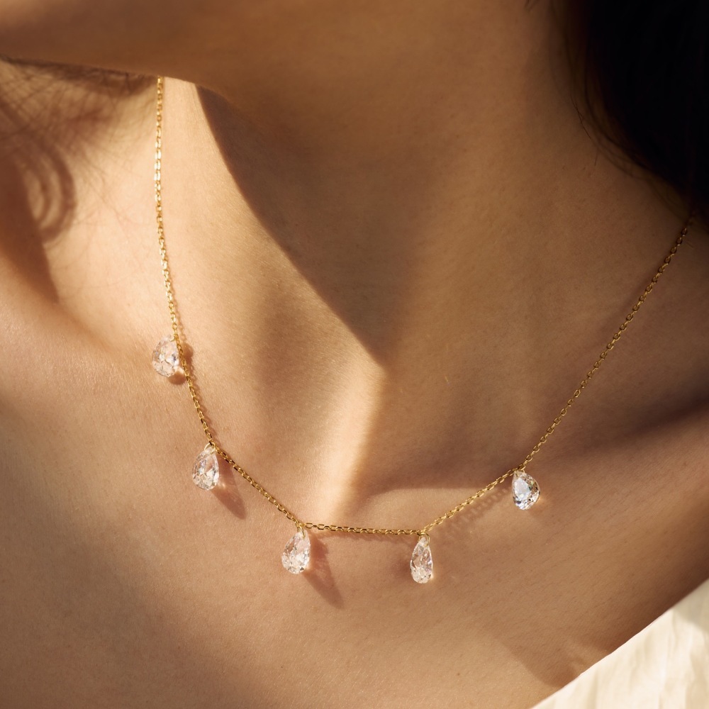 Elara Necklace - Silver