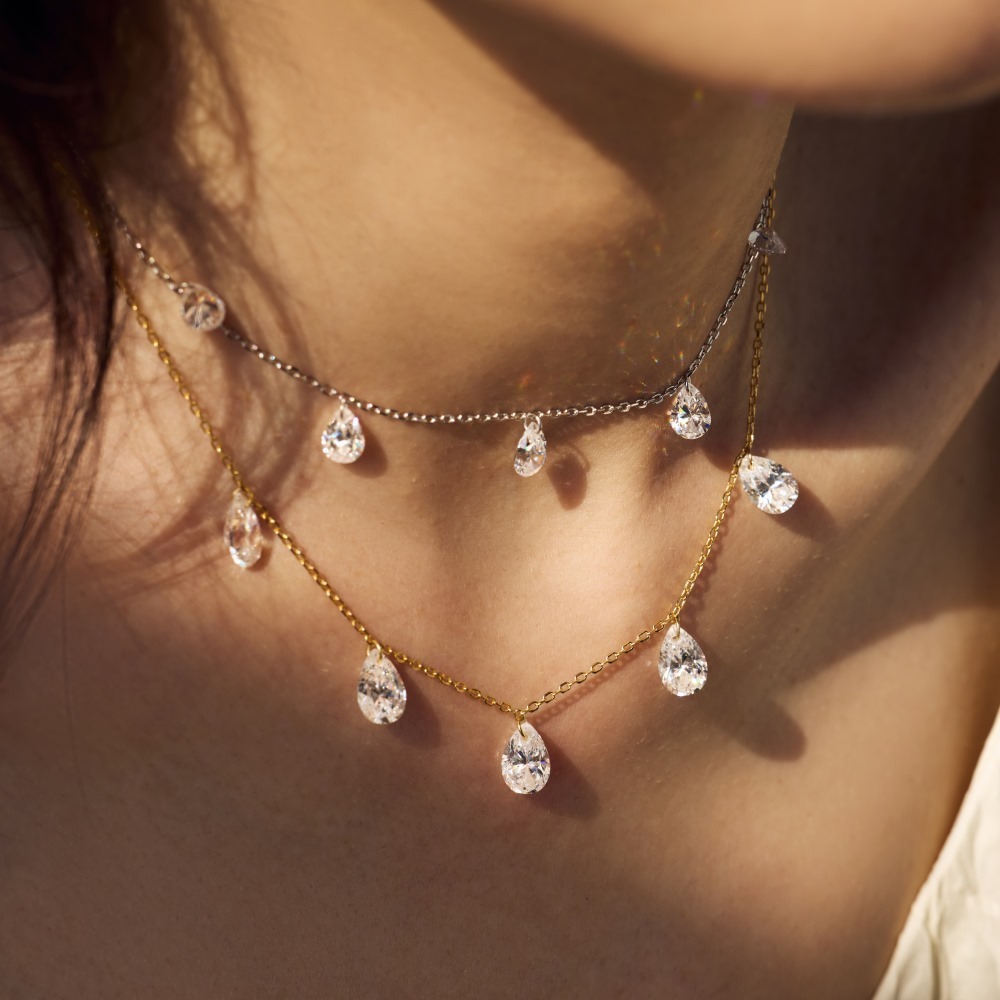 Elara Necklace - Silver