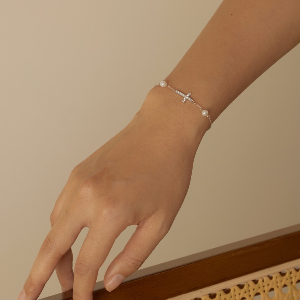 Faith Bracelet - Silver