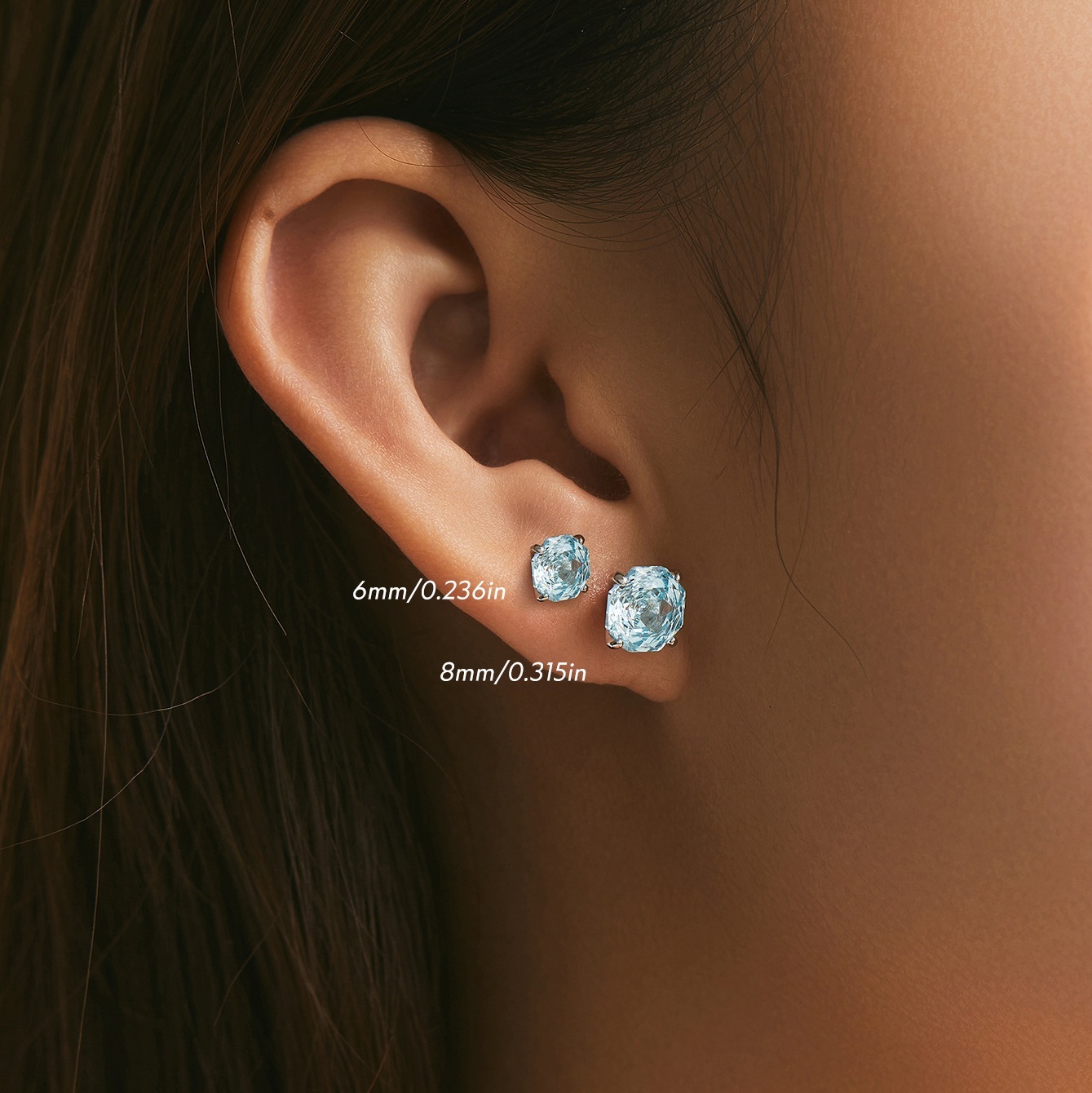Gleam Earring - Blue