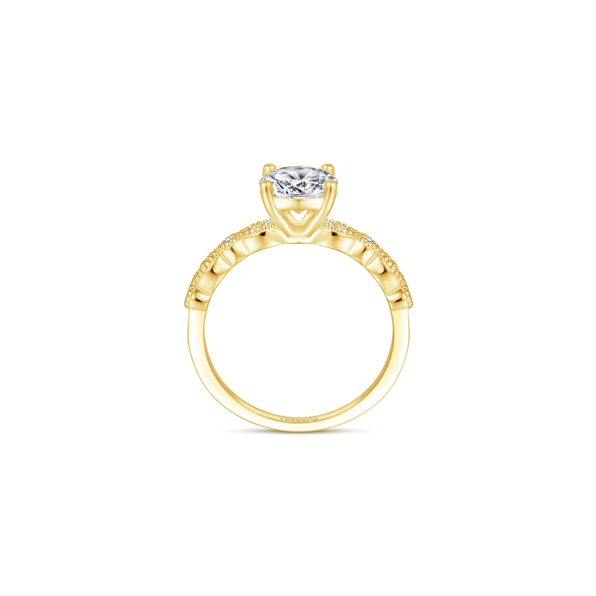 Gold-vintage-engagement-ring