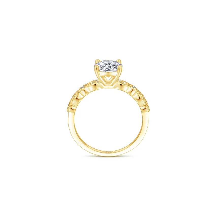 Gold-vintage-engagement-ring