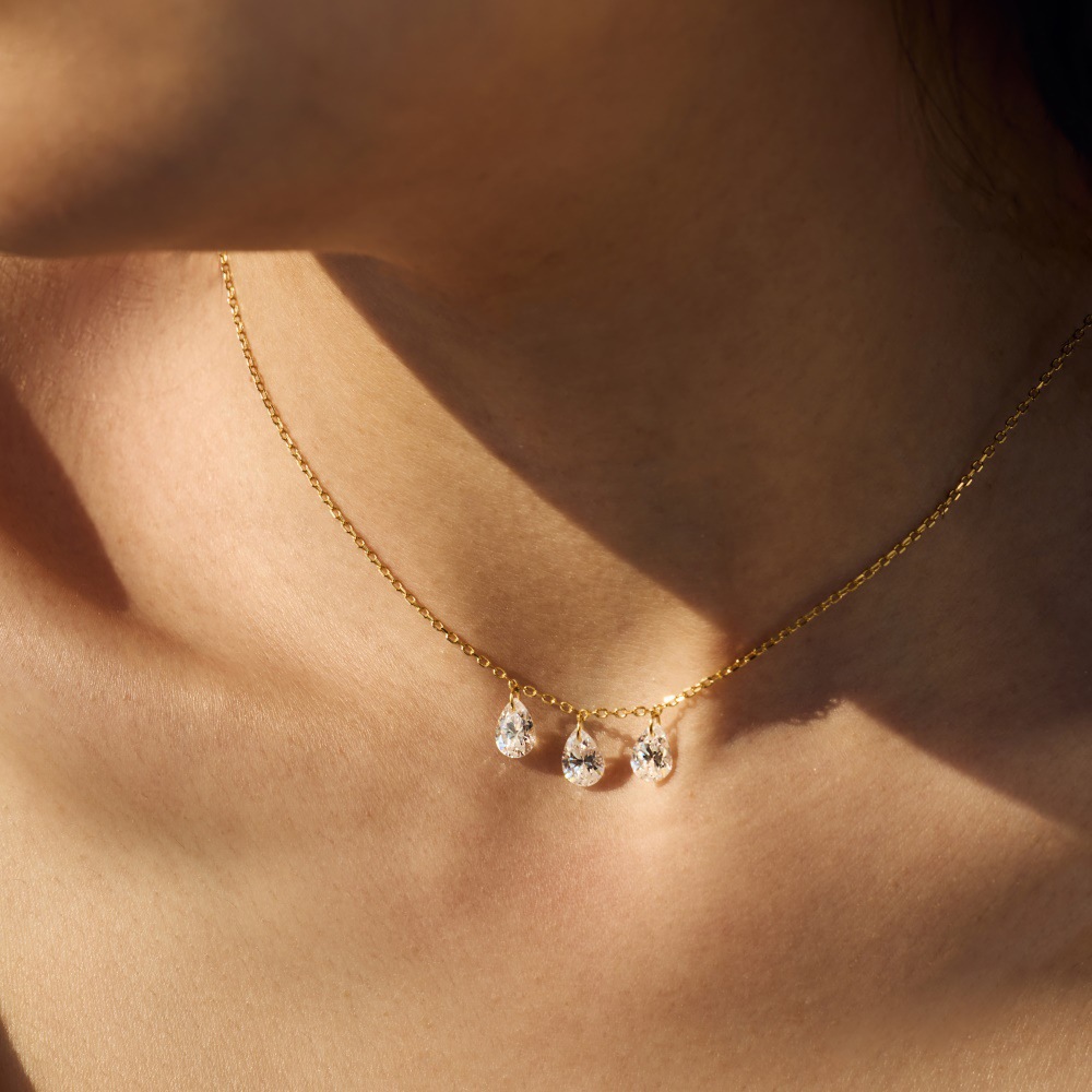 Luna Necklace - Gold