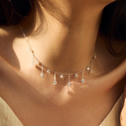 Luster Necklace - Gold