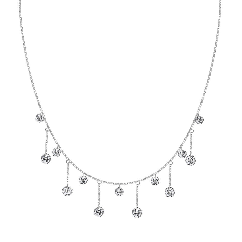 Luster Necklace - Silver