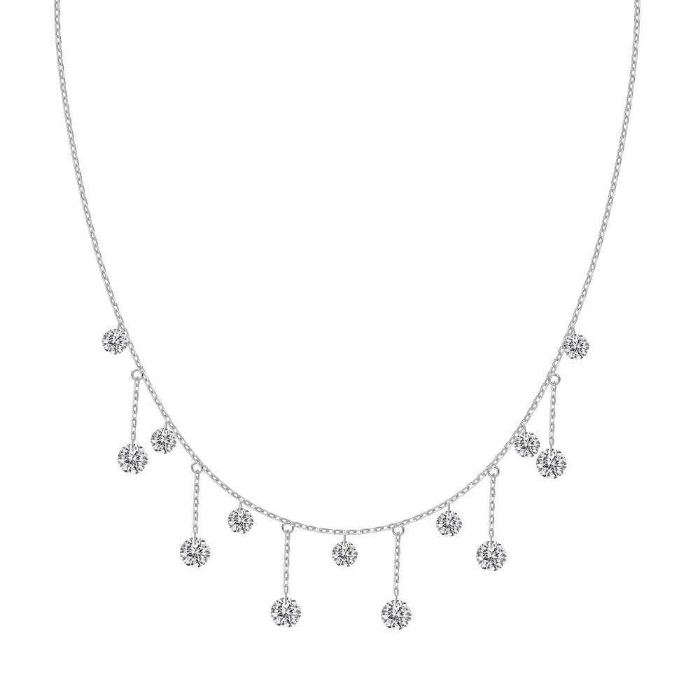 Luster Necklace - Silver