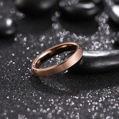 Onyx Ring - Rose Gold