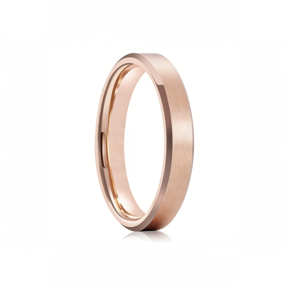 Onyx Ring - Rose Gold