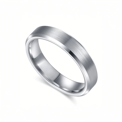 Onyx Ring - Silver
