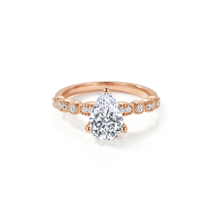 Christine Ring - Rose Gold