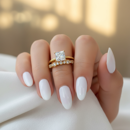 Princess Cut Wedding Engagement Ring