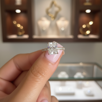 Rose Gold Engagement Ring