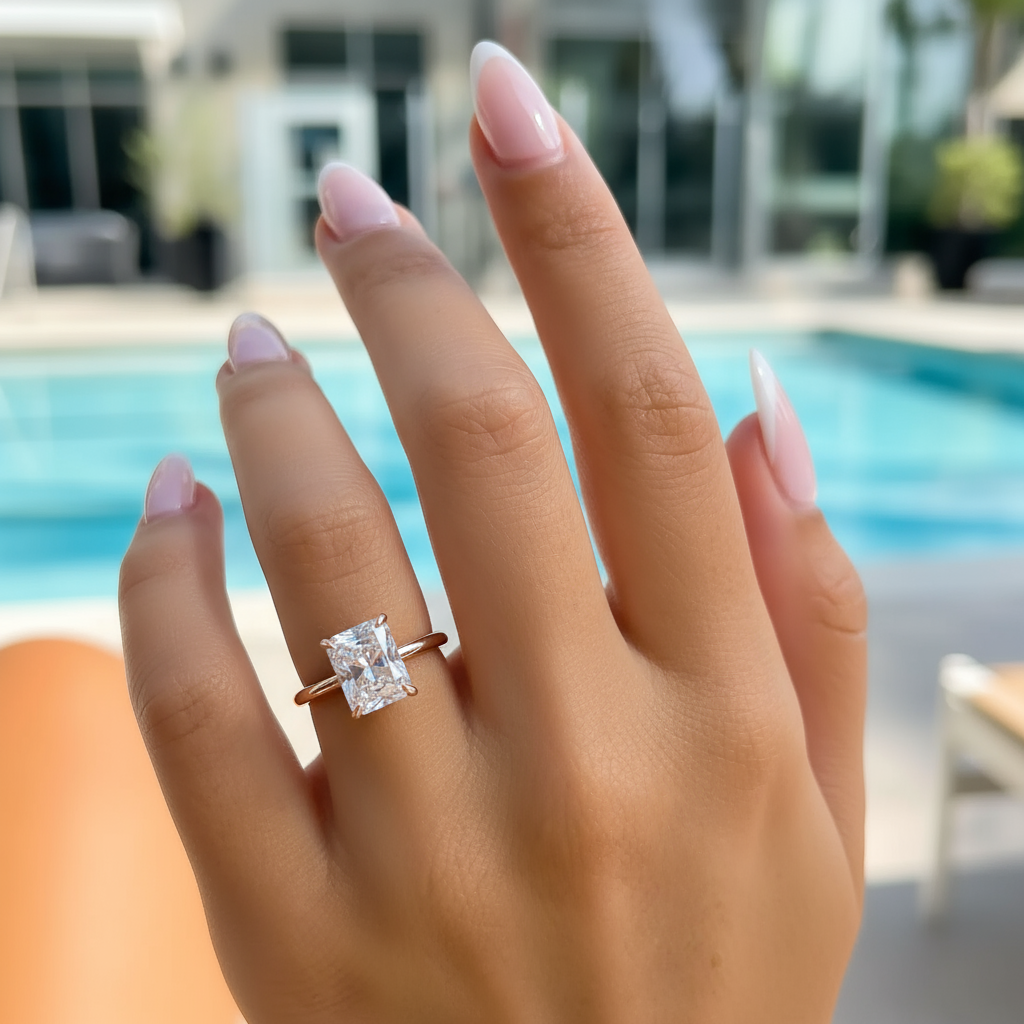 Rose Gold Engagement Rings