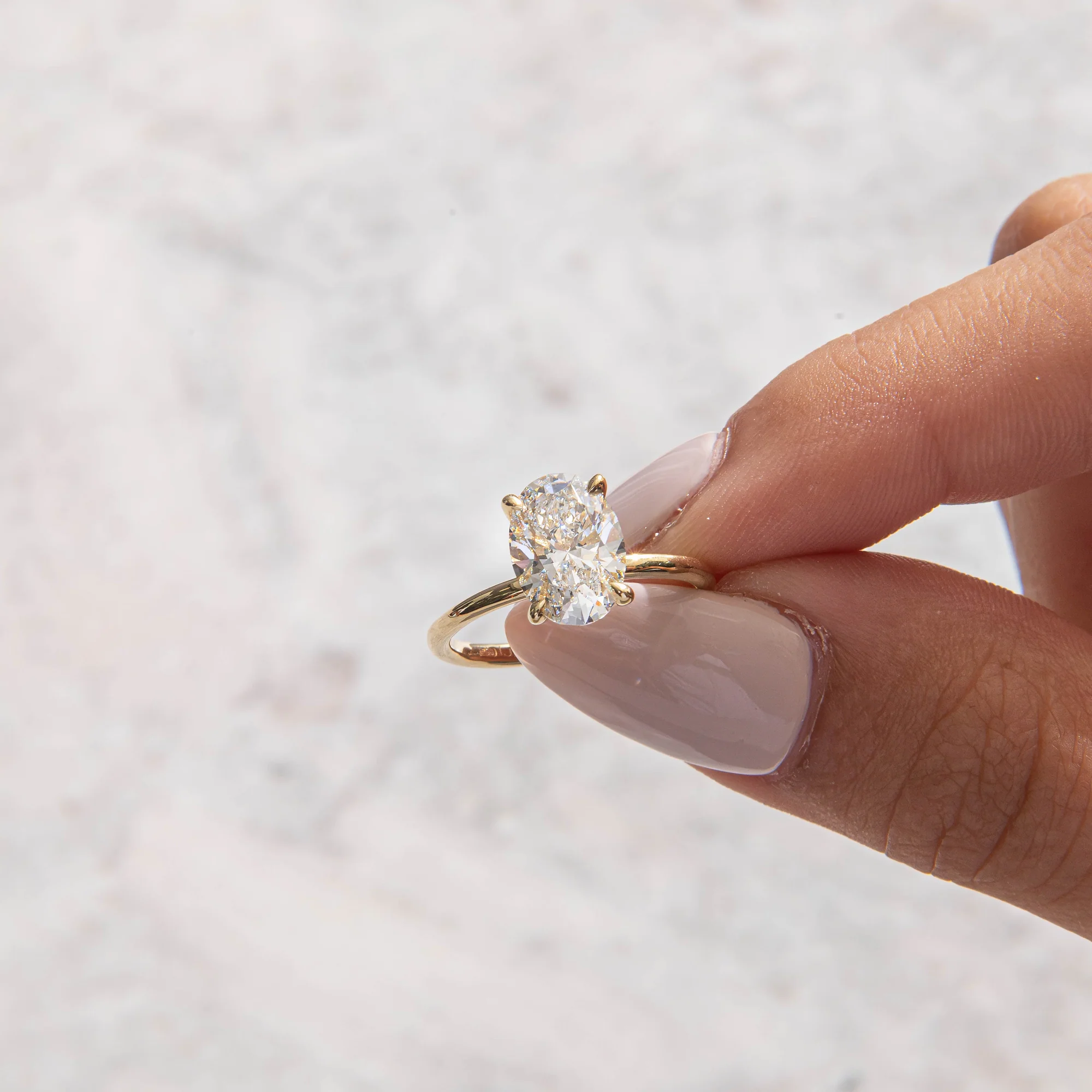 Gold Engagement ring