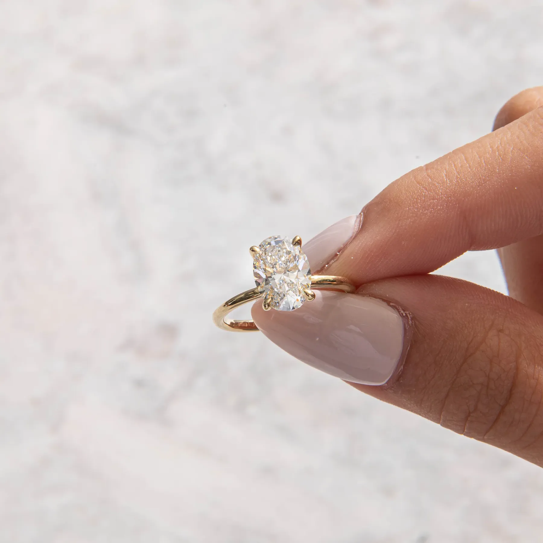 Gold Engagement ring