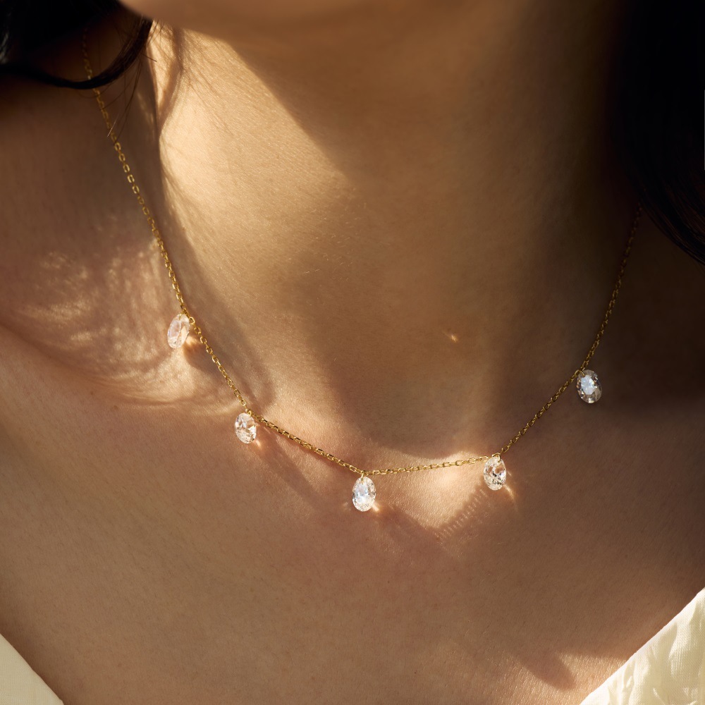 Serene Necklace - Silver