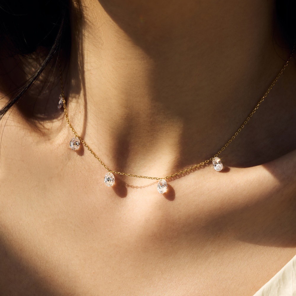 Serene Necklace - Silver