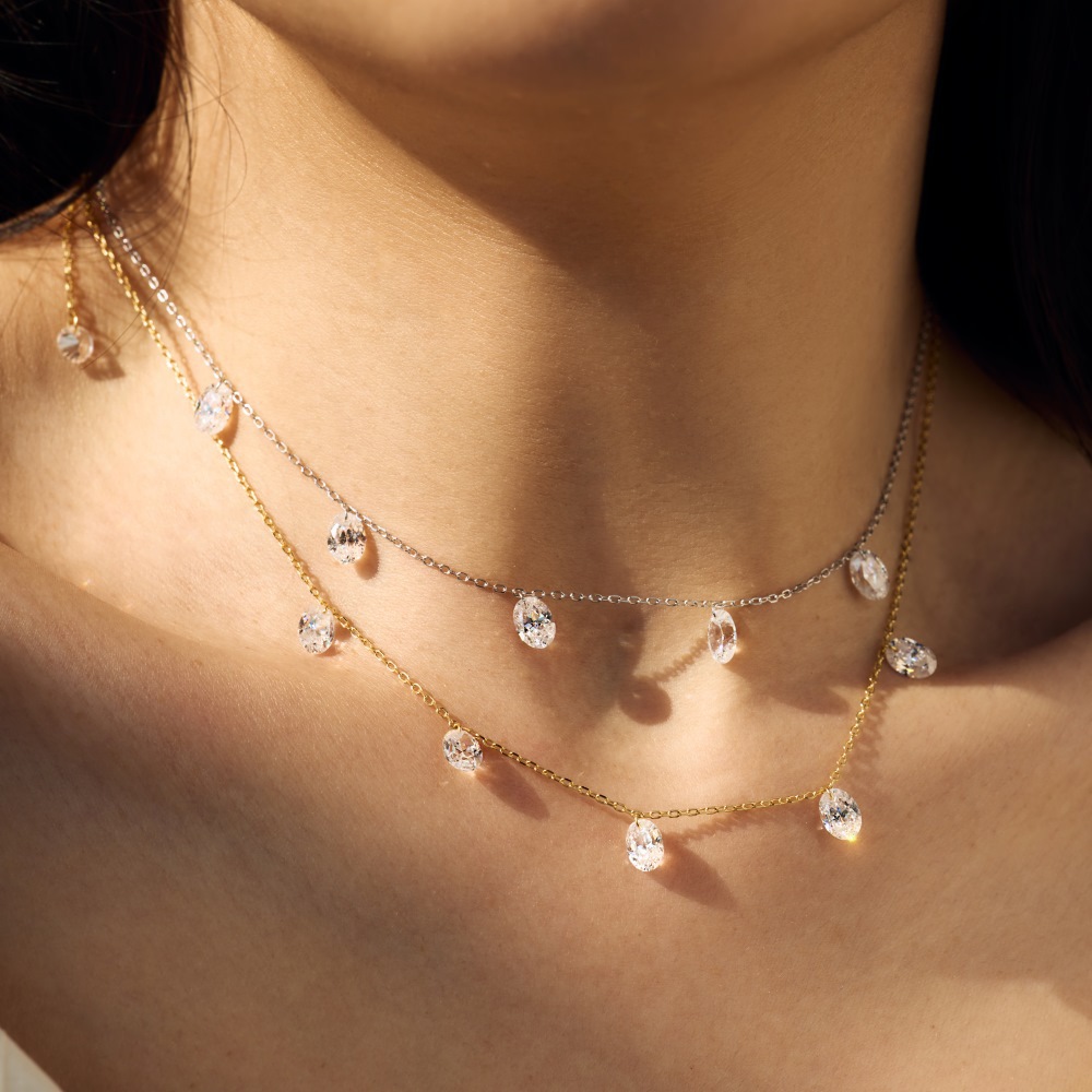 Serene Necklace - Silver