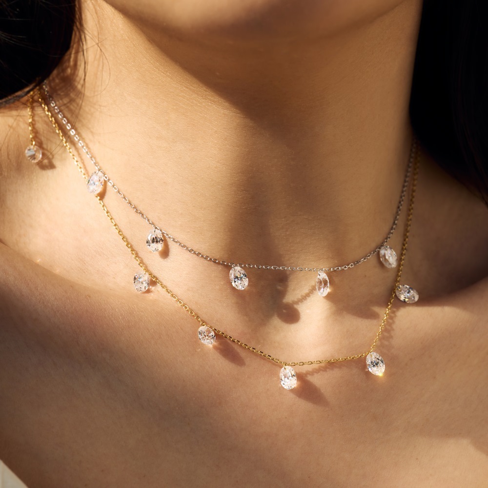 Serene Necklace - Silver