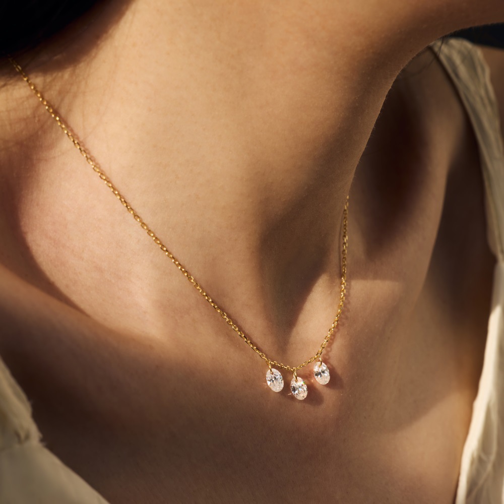 Solene Necklace - Silver