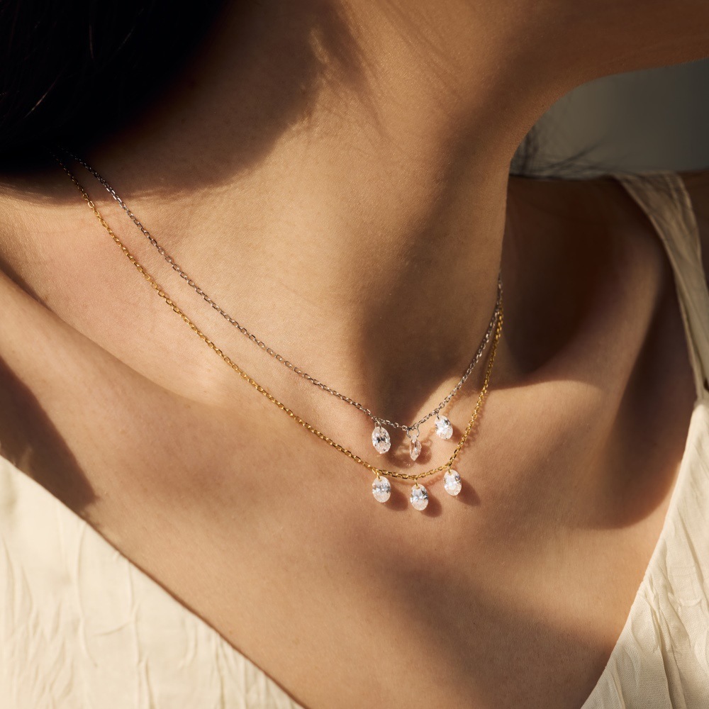 Solene Necklace - Silver