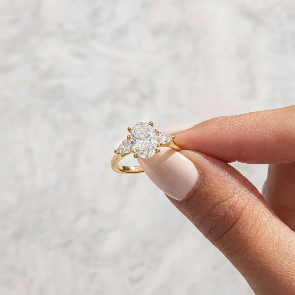 Three-Stone Engagement Ring