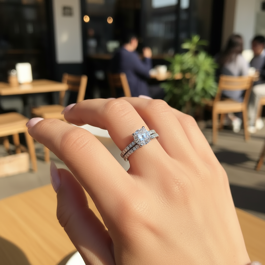 affordable round wedding set