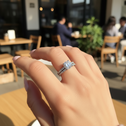 affordable round wedding set