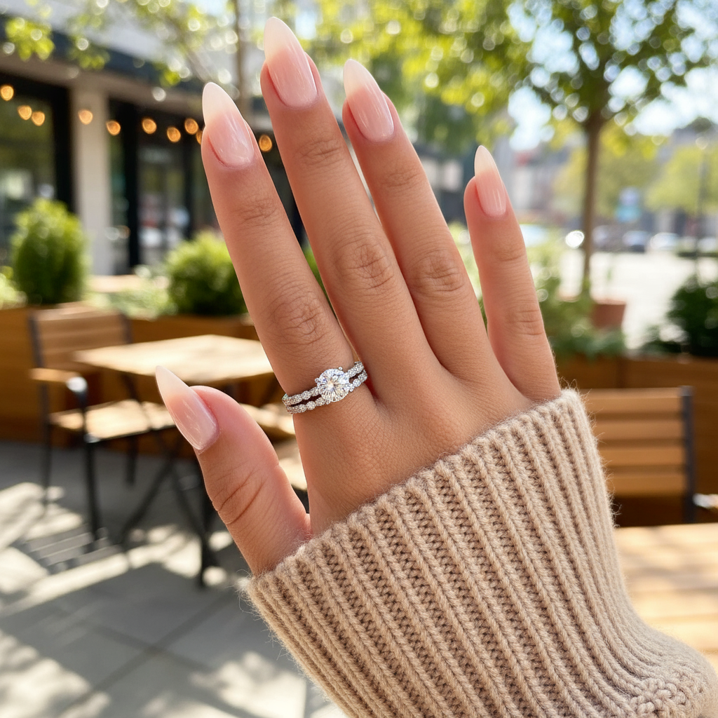 affordable silver engagement ring
