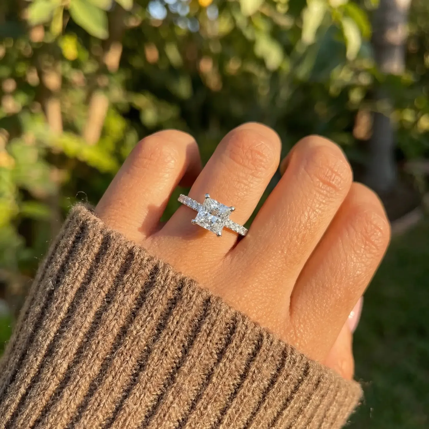 Princess Ring Set - Silver