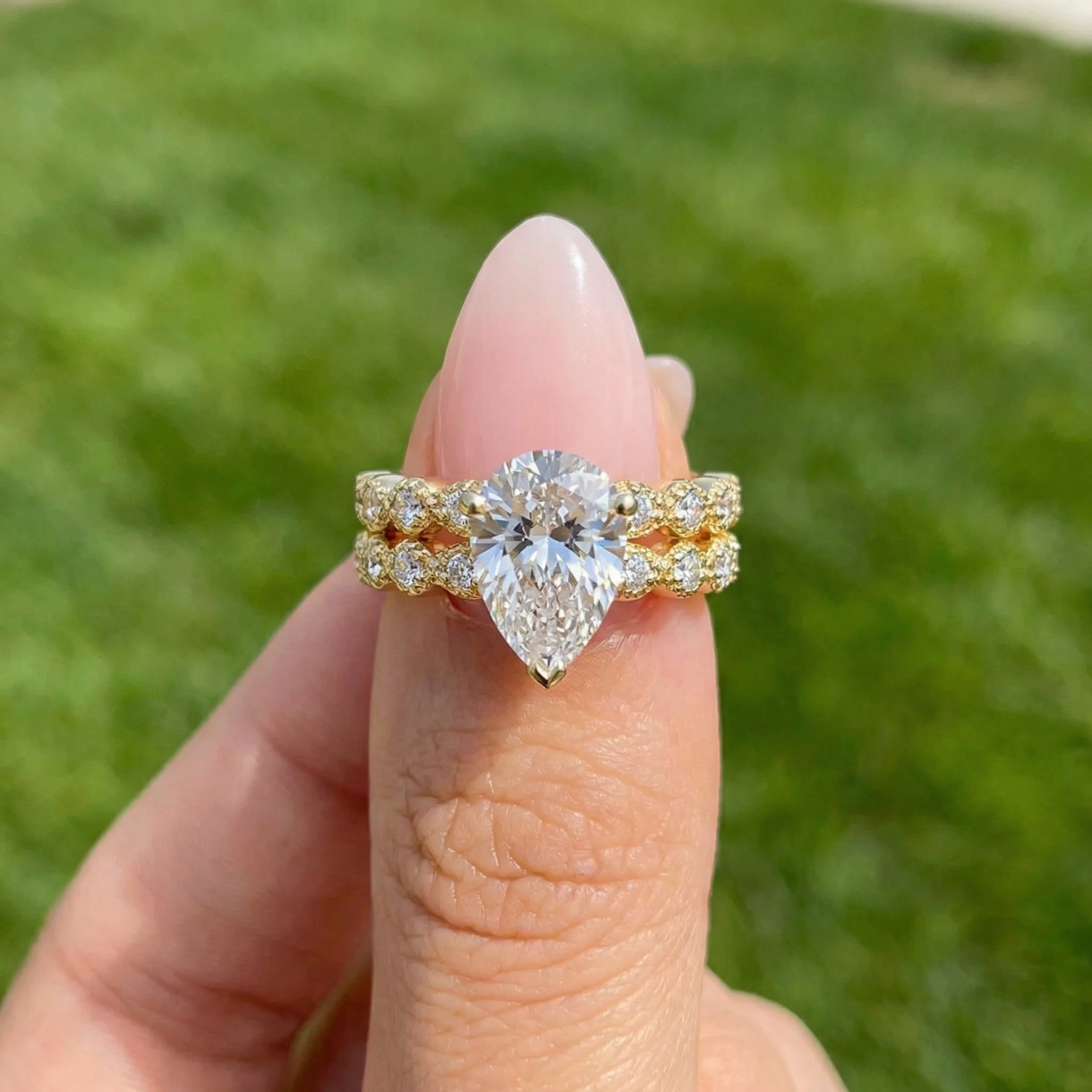 Christine Ring Set - Gold