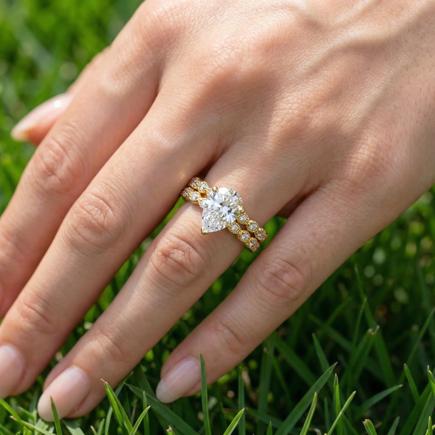 Christine Ring Set - Gold